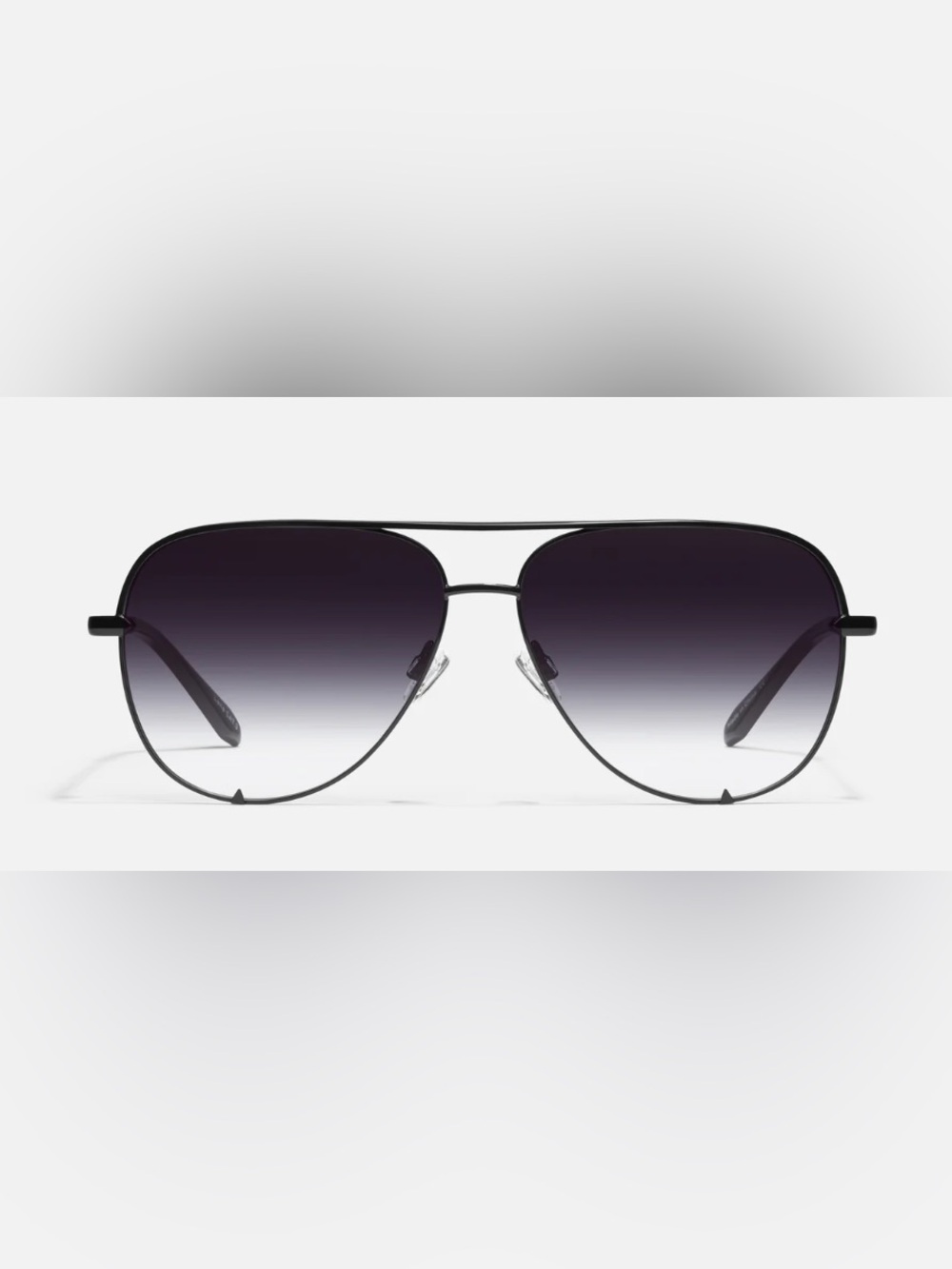 Quay High Key Mini Aviator Glasses